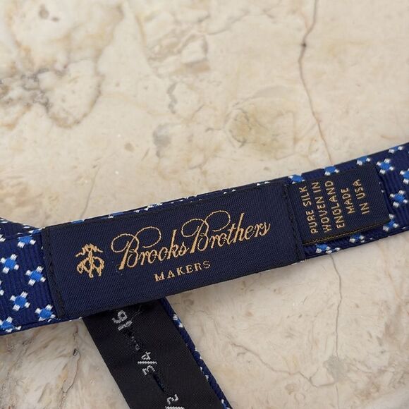 NWT Brooks Brothers 100% Silk Bow Tie - Picture 4 of 6